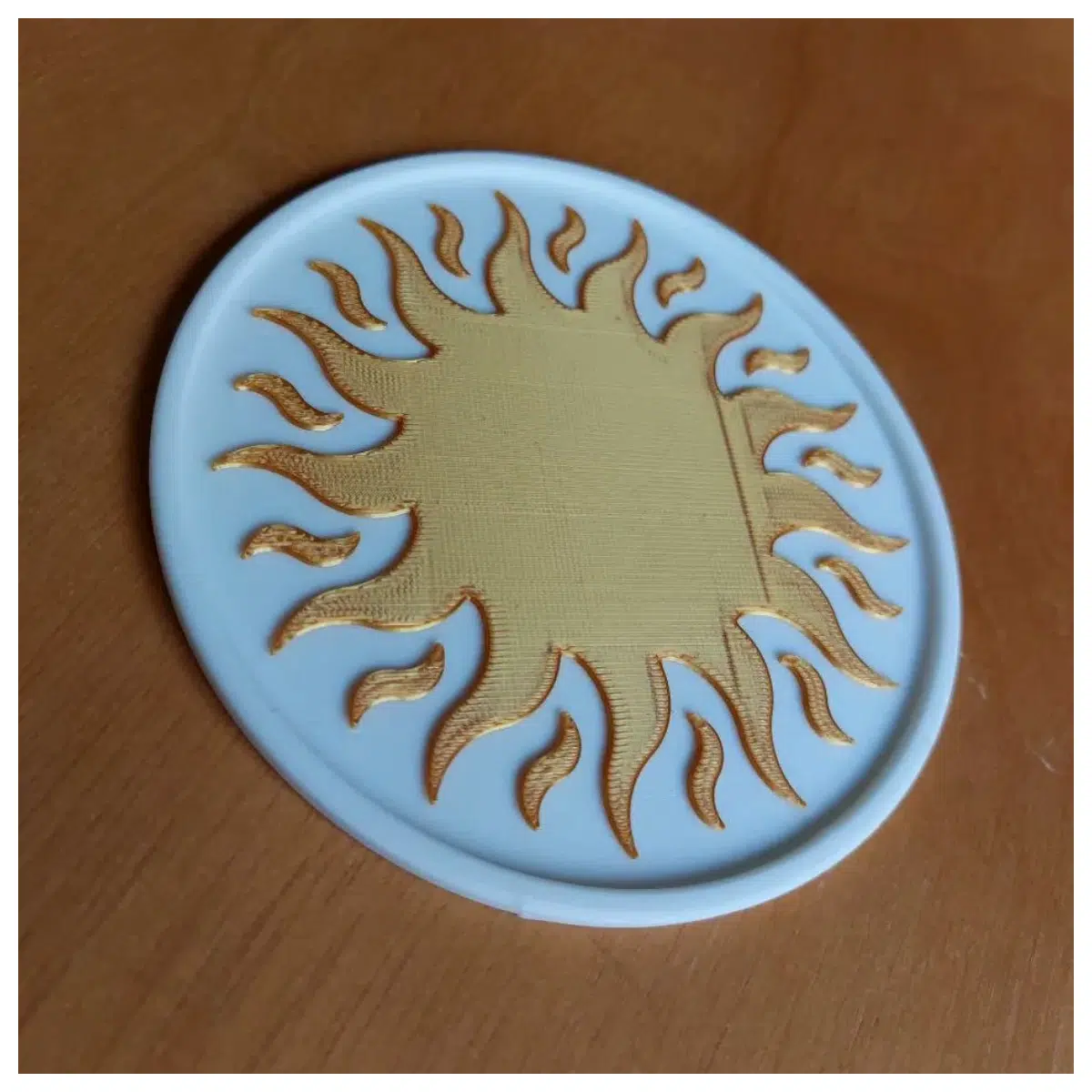 Sun Coasters Decorative Coasters Ceramic Mats Table Decor Hotel Supplies Promotional Gifts