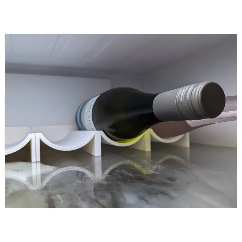 Wine Racks for Fridge 3 Tier Shelves Wine Cellar Kitchen Storage Drink Display Racks