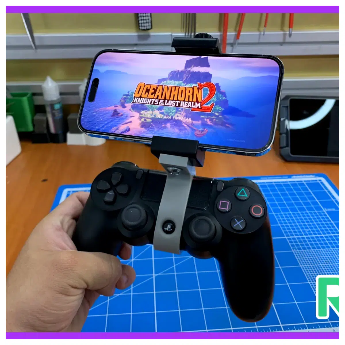 PS4 Phone Holder Clip Gaming Accessory Mobile Phone Stand Bracket Mobile Game Support Phone Clip Holder