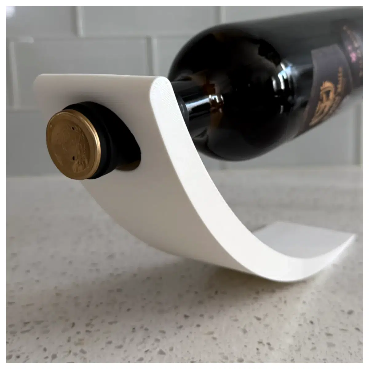 Dynamic Balance Tilt Wine Rack Wine Display Stand for Restaurants Bars Adjustable Wine Bottle Holder Accessory Enhance Home Decor