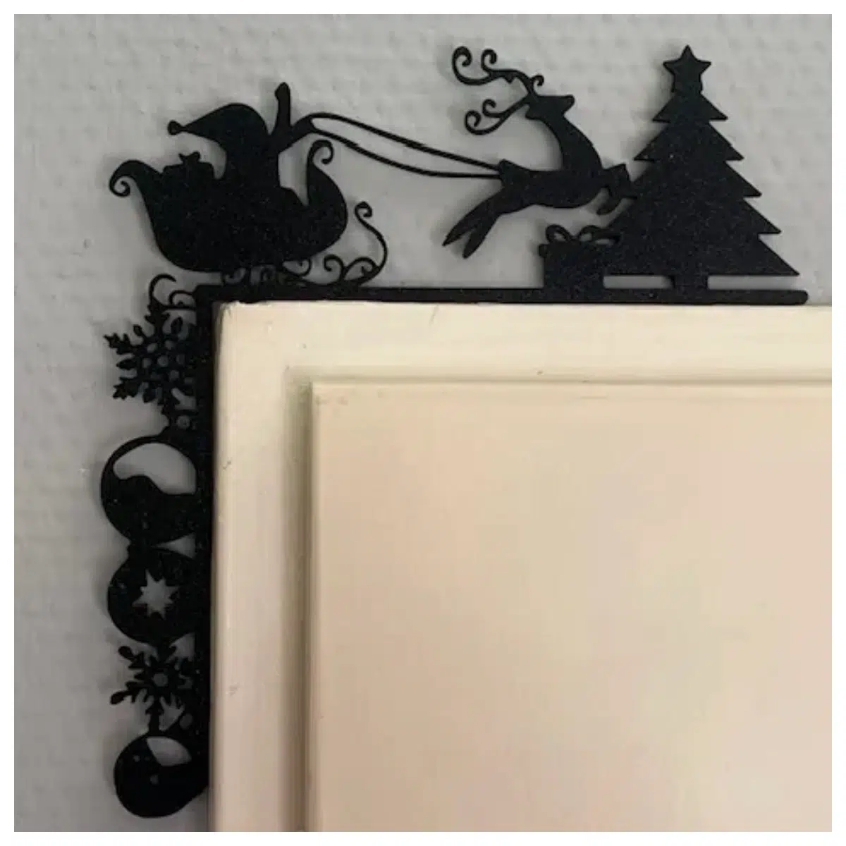 Christmas Door Frame Decoration V8 Festive Wall Art Christmas Decor Indoor Ornament Christmas Arch Accessories Wall Art Decoration