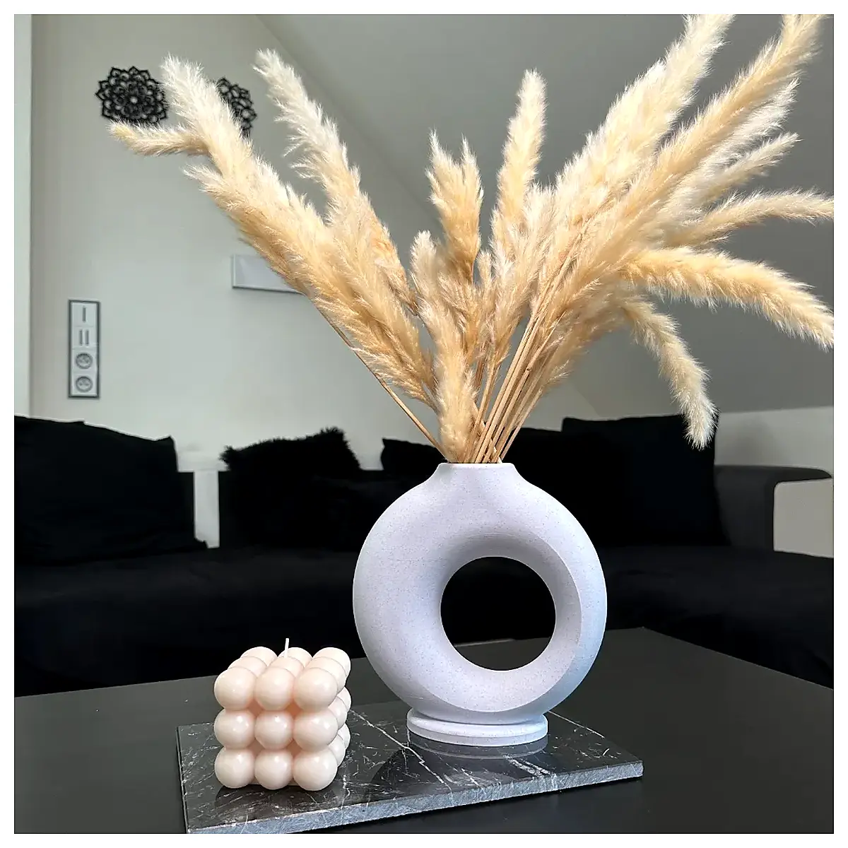 Infinite Loop Vase Ceramic Decorative Object Home Decor Art Piece Universal Replacement Parts Repair