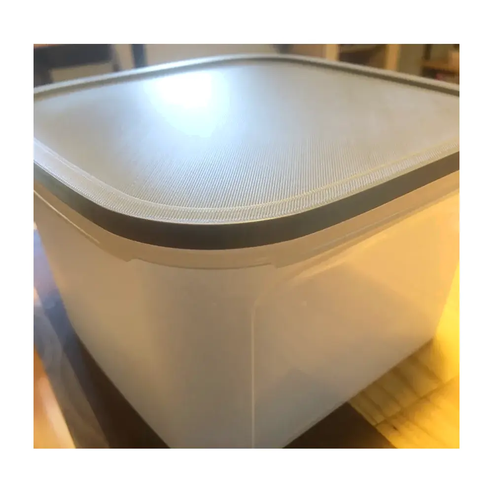 11 Cup Square Storage Boxes 26L Container Food Storage Boxes Kitchen Supplies Universal Organizer