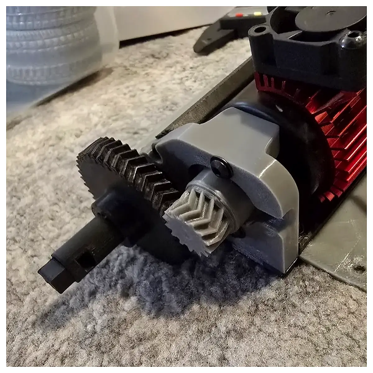 110 Chassis Motor Gear Coupling Conversion Repair Replacement Parts Bearing Service