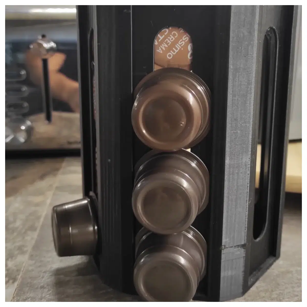Caffissimo Capsule Holder Compatible with Tchibo Capsules Coffee Machine Parts Coffee Capsule Support Universal