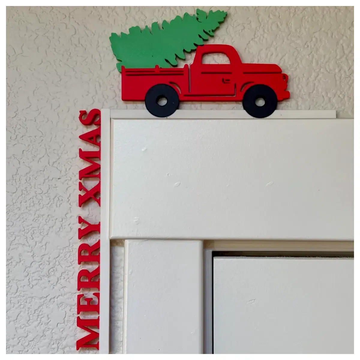 Christmas Car Accessories Door Angle Trim Roof Decor Festive Car Parts Decoration Universal Car Accessories