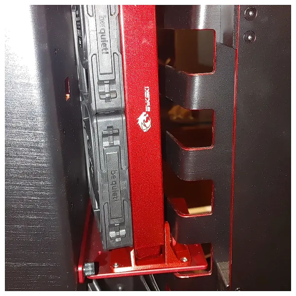 Vertical HDD Rack Mount 240mm Radiator Support Stand Cooling Accessories Vertical Installation