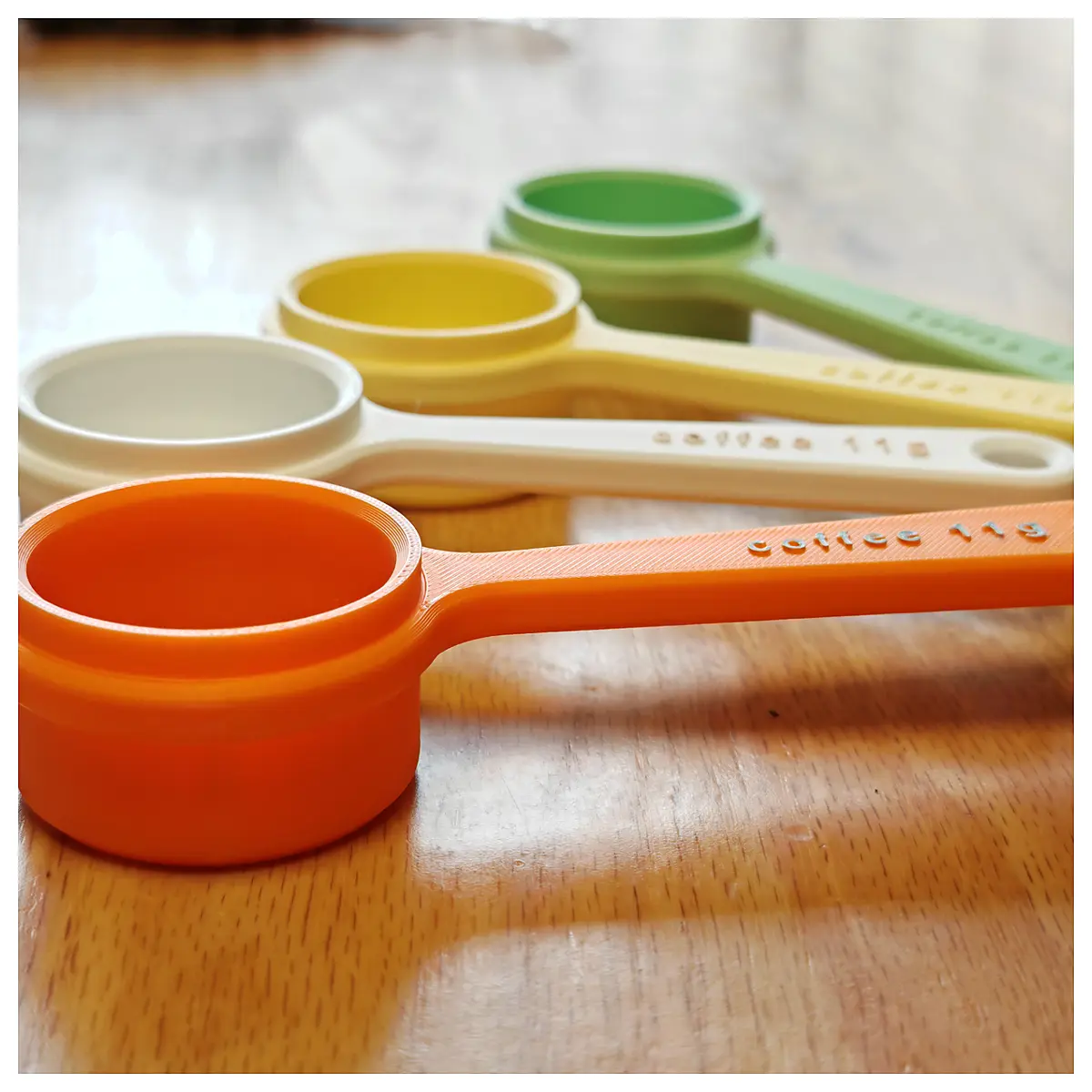 Round Coffee Spoon Separating Design Coffee Spoon Stirring Spoon Coffee Tools Coffee Accessories