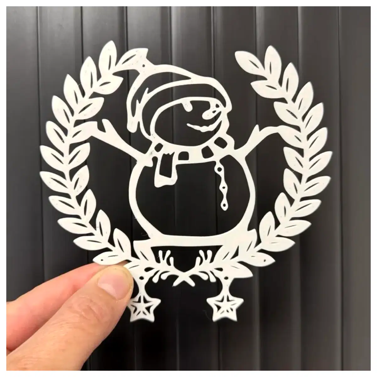 Snowman Crown Decoration Festive Snowflake Ornament Christmas Party Accessory Santa Crown Parts