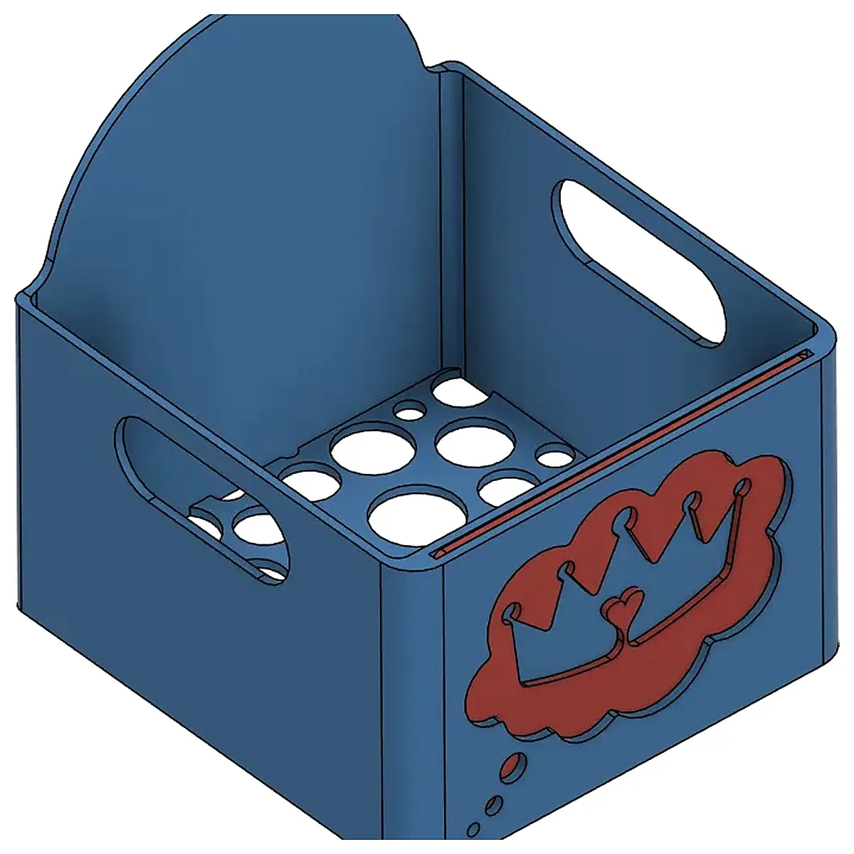 Storage Box with Front Insert Tray Organizer Box Storage Container Dividers Various s