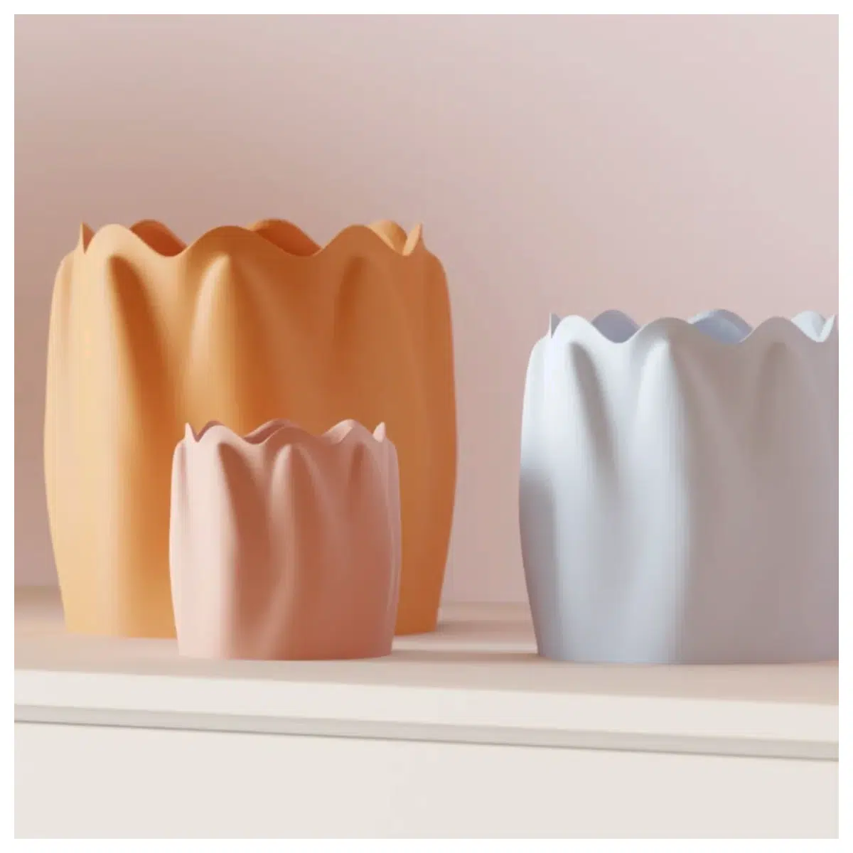 Tulip Flower Pot Design Modern Plant Pots Indoor Flower Planters Creative Flower Pots Decorative Pots for Houseplants