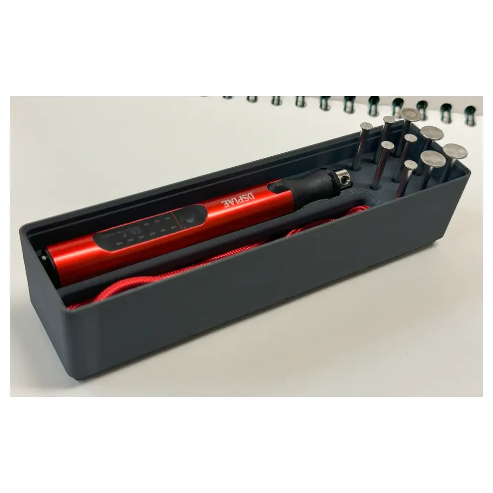 Sanding Pen 4 Gridfinity Storage Box Tool Organizer Sandpaper Fine Grit Repair Parts