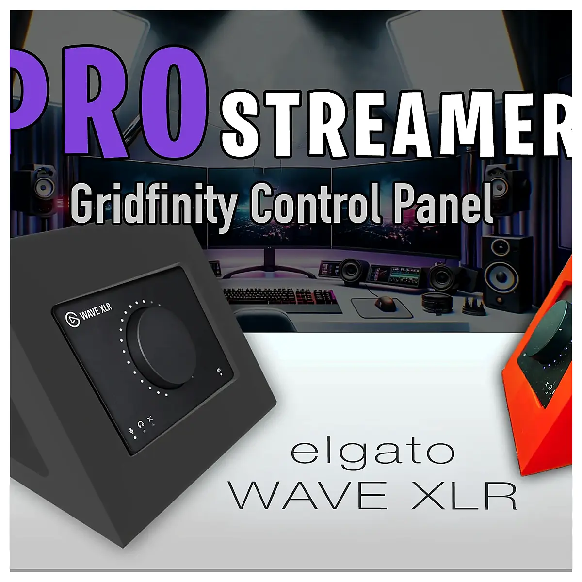 Elgato WAVE XLR Microphone Card Audio Interface Streaming Vocal Recording Podcast Audio Capture XLR Mic