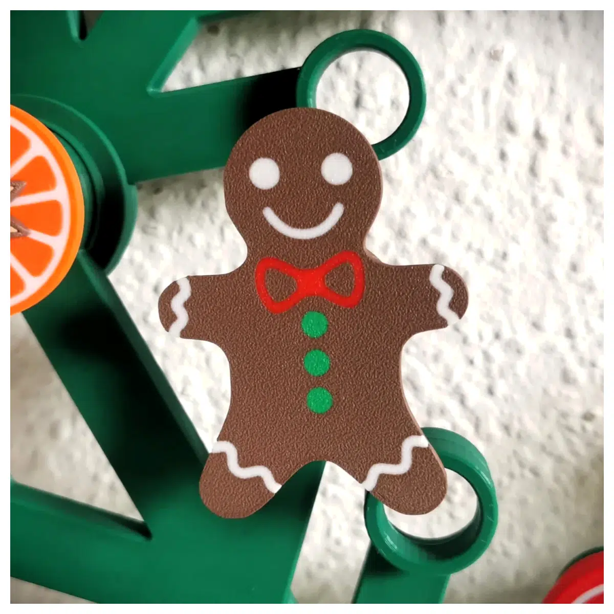 Jigsaw Christmas Gingerbread Man Building Festive Decorations Stock Large Quantity Christmas Gift DIY Creative