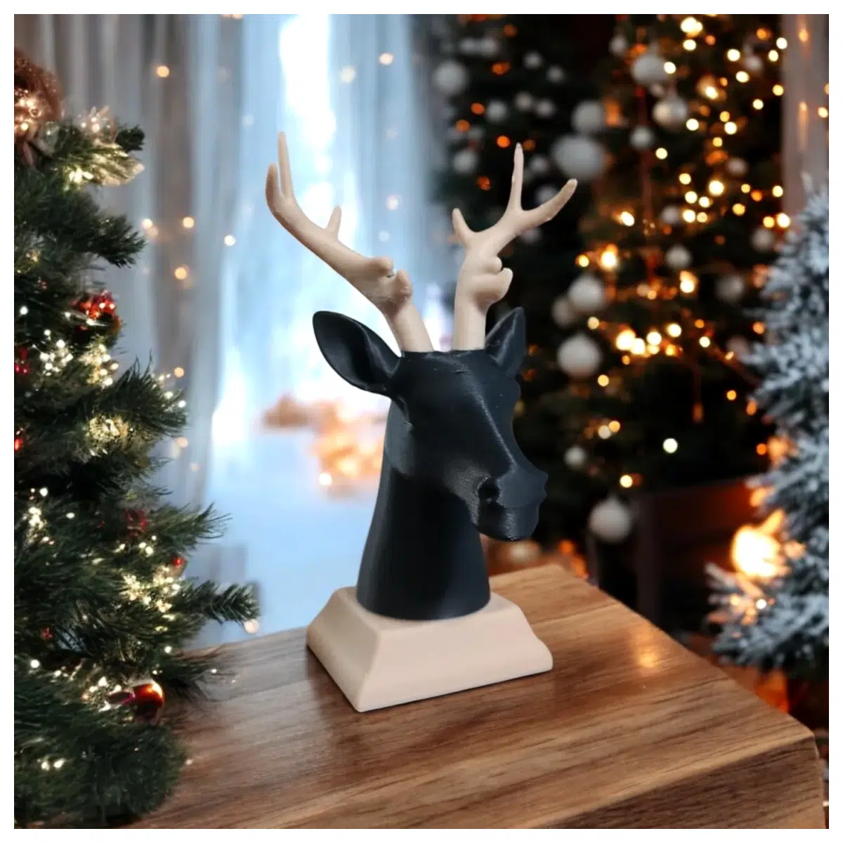 Elegant Deer Christmas Decoration Festive Ornament for Tree Holiday Decor Christmas Gift Ideas