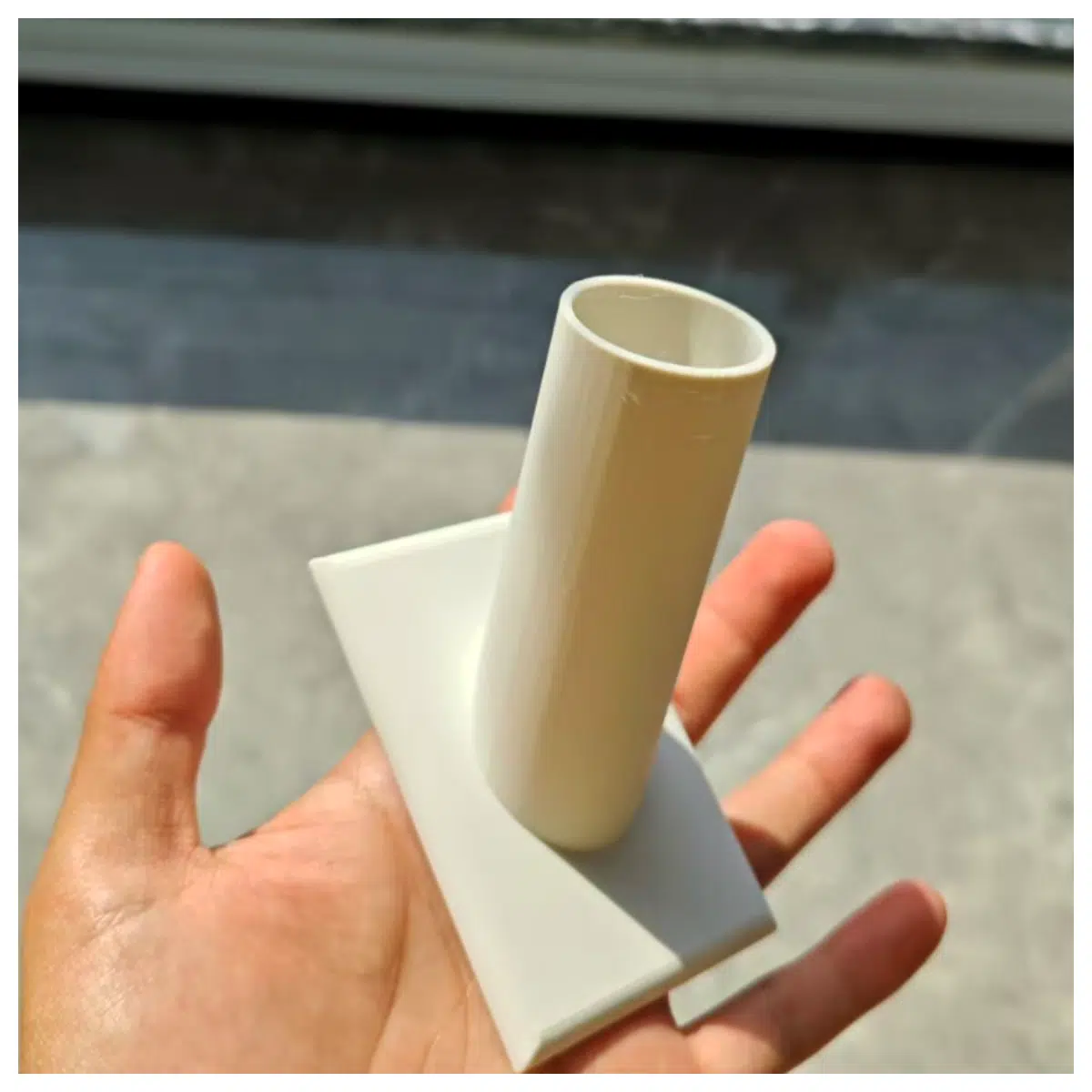 Flag Base Stand Holder Adhesive Installation Wall Angle 30 Degree Wall Support Mounting Accessories
