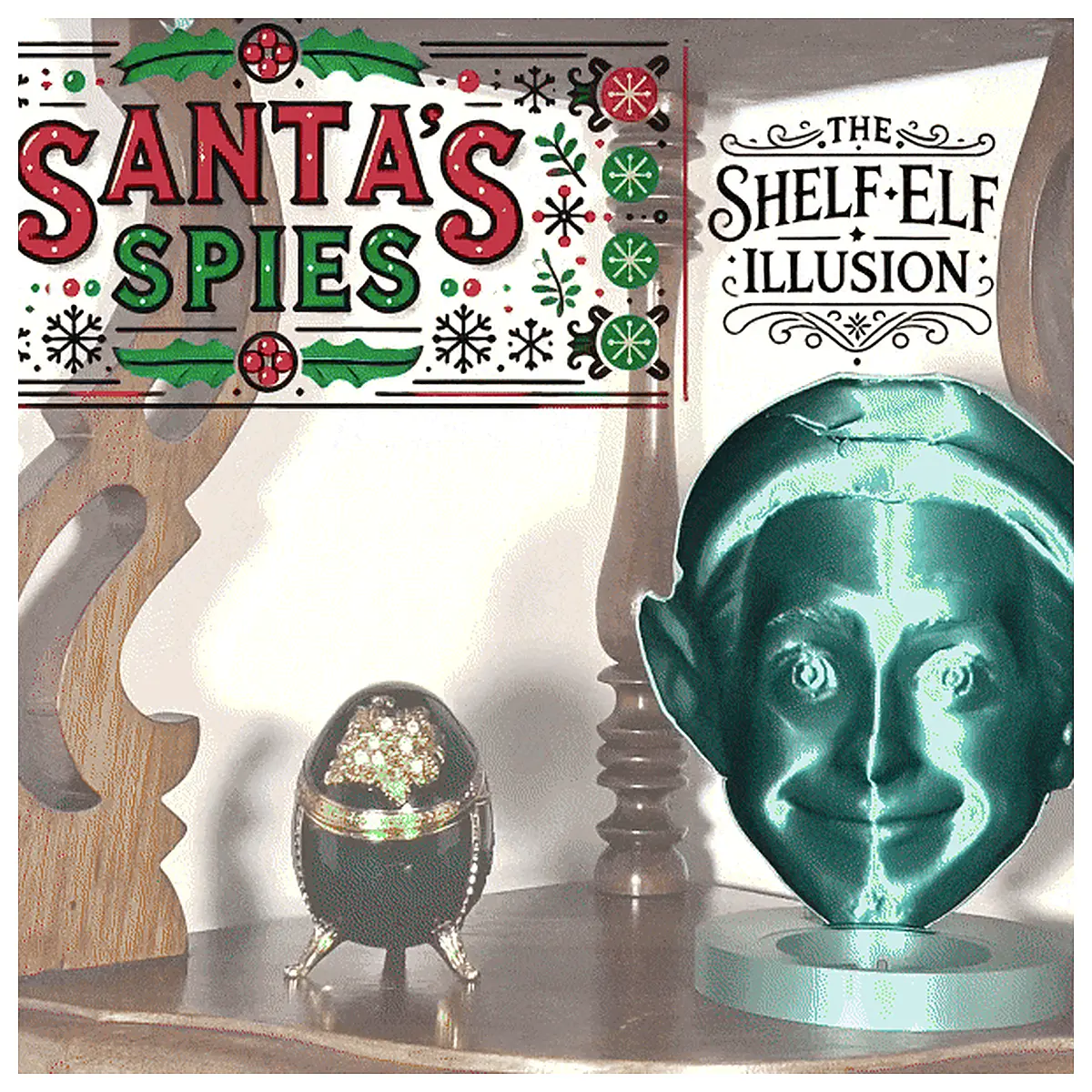 Christmas Illusion Toy Decoration Festive Decor Christmas Elf Shelf Elf Christmas Gift Festive Decorations