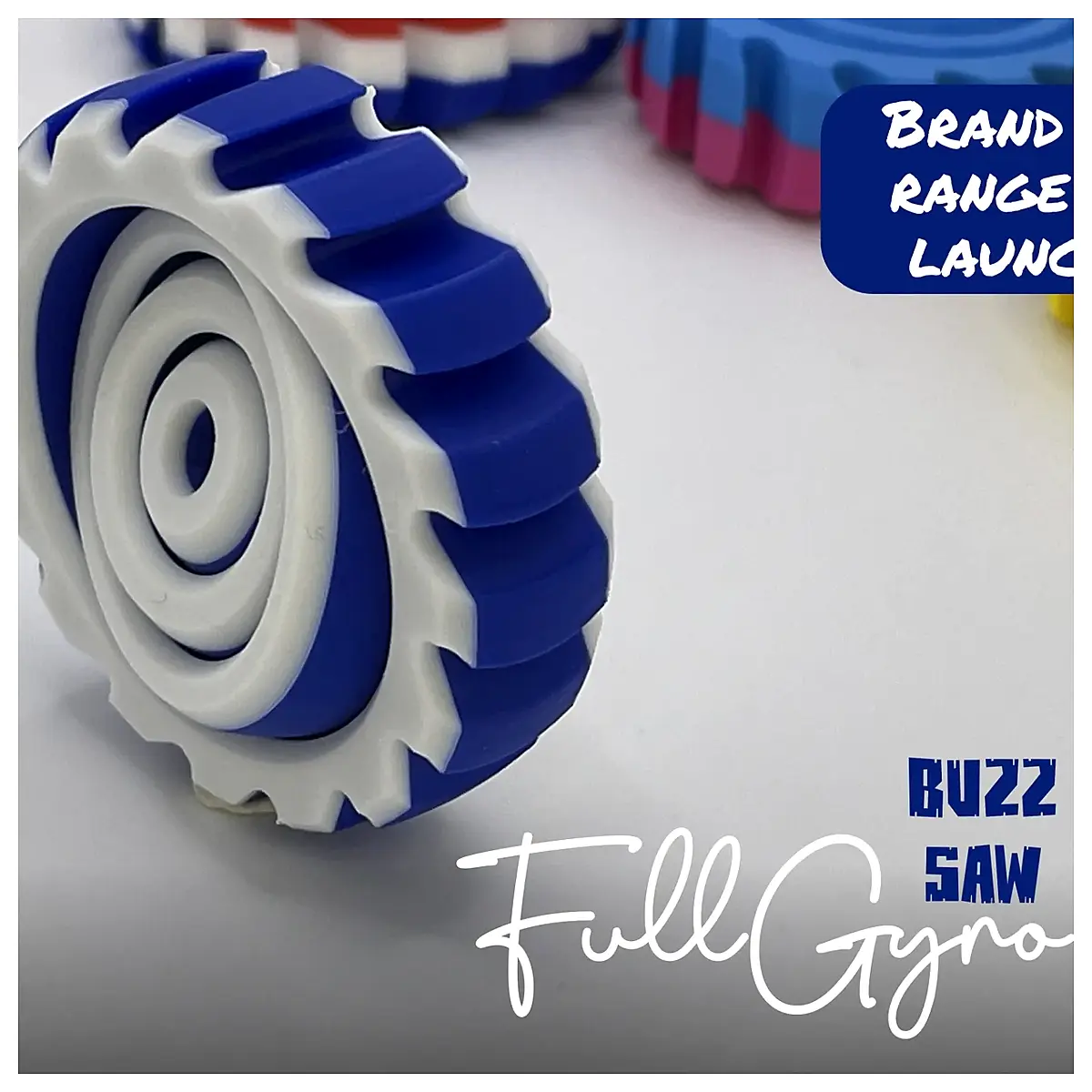 Gear Rotating Decompression Toy Teeth Fidget Toy Stress Relief Puzzle Fun