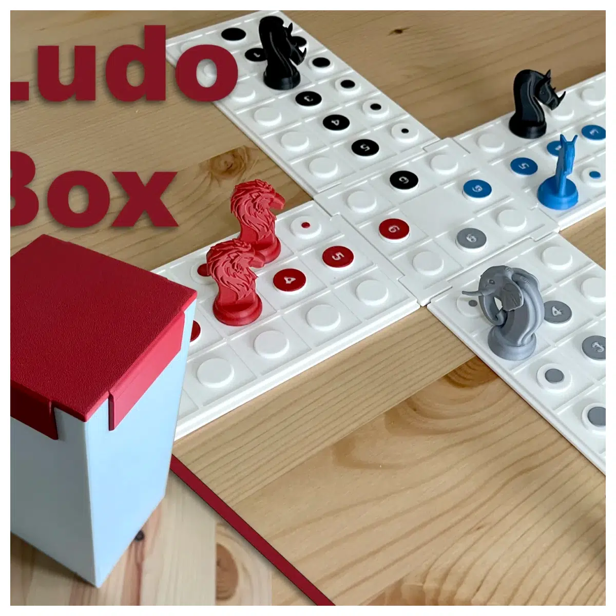 Ludo Box Toy Set Strategy Game Accessories Child Educational Toys Indoor Games Boys Girls Gift
