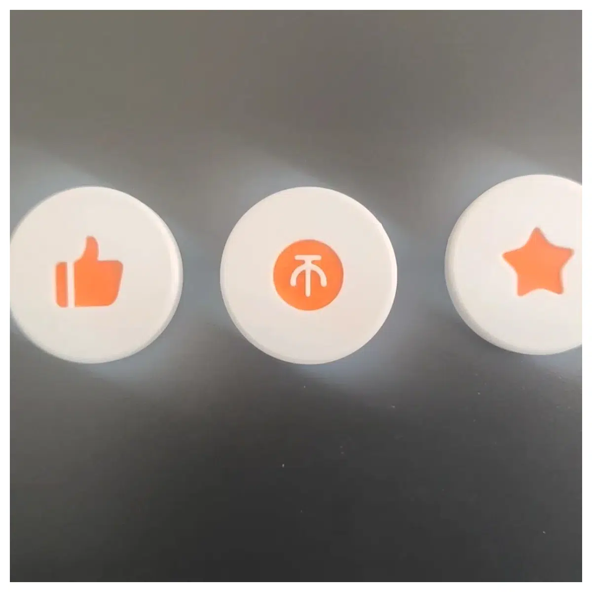 Phone Magnetic Stickers Bilibi One Click Triple Stick Phone Case Accessories Phone Decoration Stickers Mobile Accessories