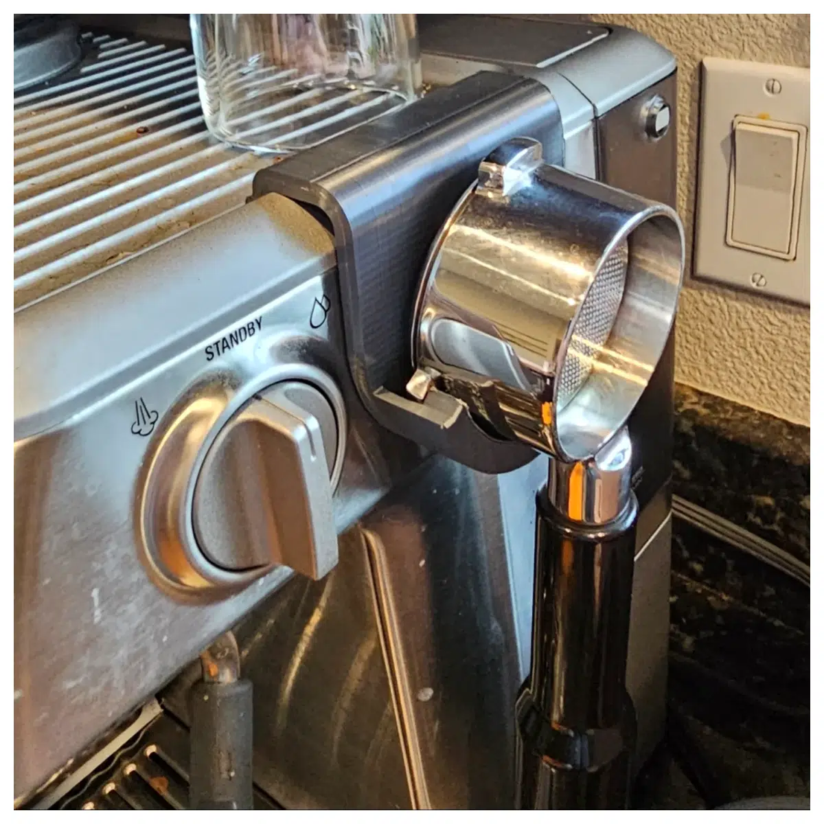Breville Coffee Machine Filter Stand Coffee Grinder Accessories Filter Screen Support Brewing Aid Coffee Parts