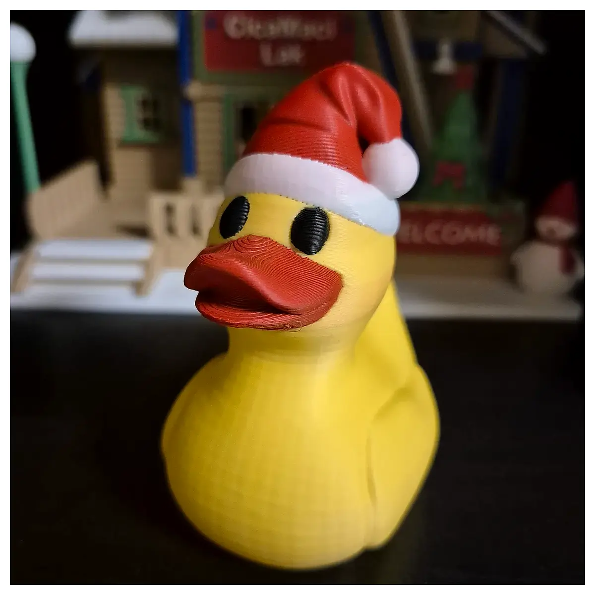 Christmas Duck Festive Duck Christmas Gift Duck Toy Christmas Decoration Duck Parts Accessories