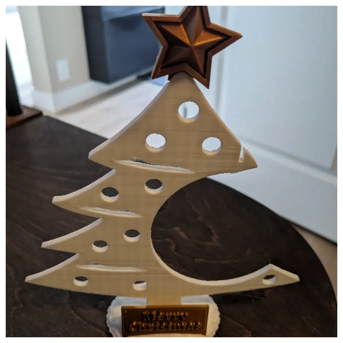 Christmas Tree Ornament Holder Stand Festive Decor Accessory Christmas Ornament Display Tree Decoration