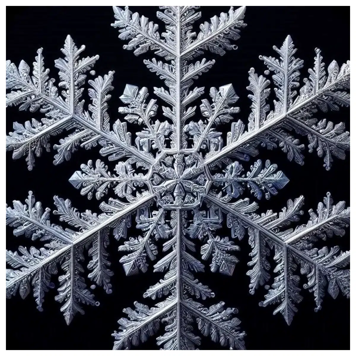 Snowflake Ornament Laser Cut Art DIY Laser Engraving Template Ornament Making Crafting