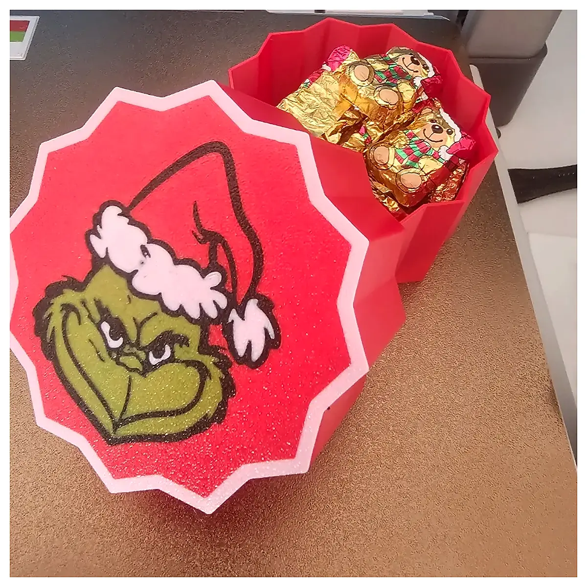 Christmas Weirdos Chocolate Door Gift Set Festive Treats Holiday Gift Party Snacks