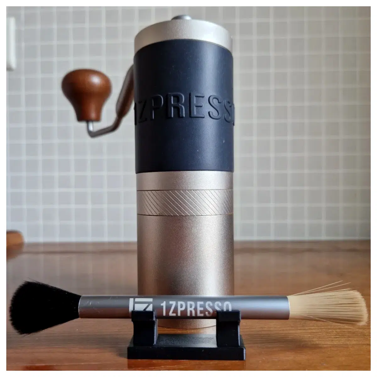 Coffee Bean Stand Organizer Coffee Grinder Holder Coffee Powder Storage Desktop Coffee Tools Coffee Lover Essential