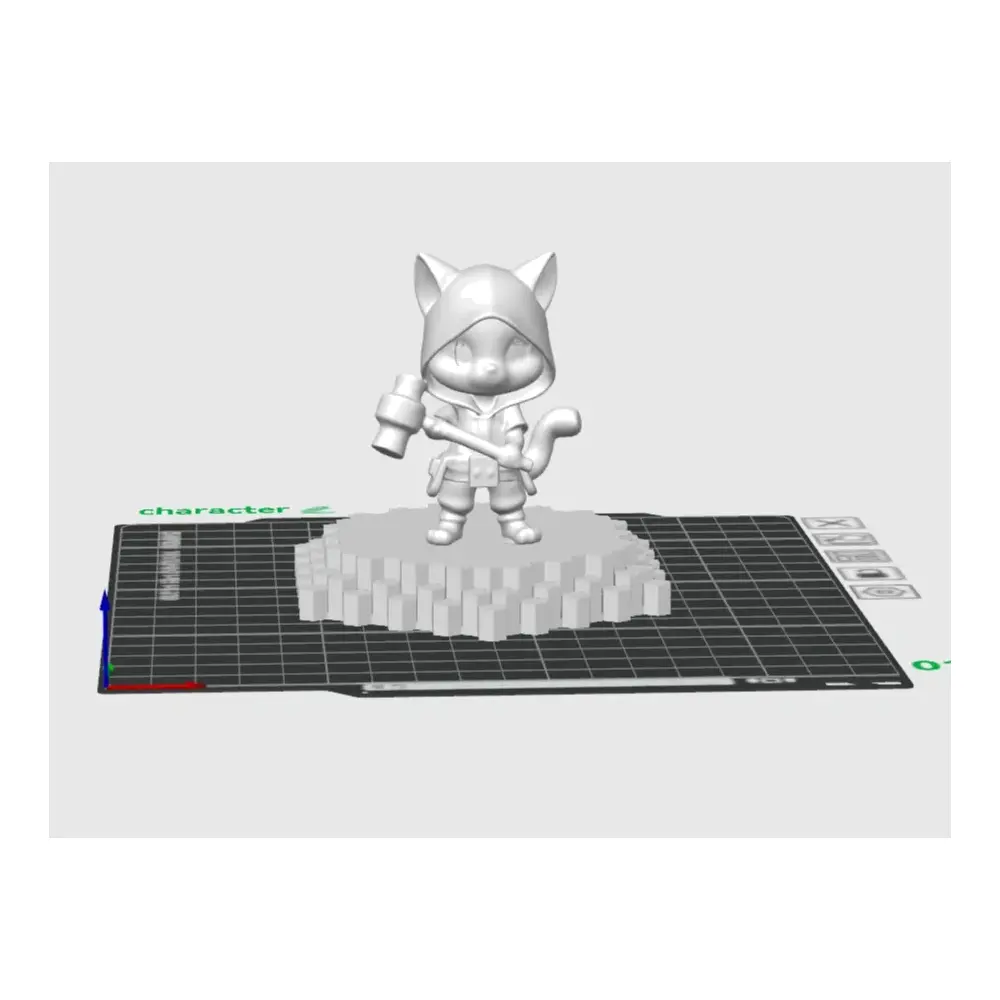 Cat With Hammer Toy Puzzle Interactive Cat Clawing Toy Kitten Play Enrichment Destructible Cat Toy