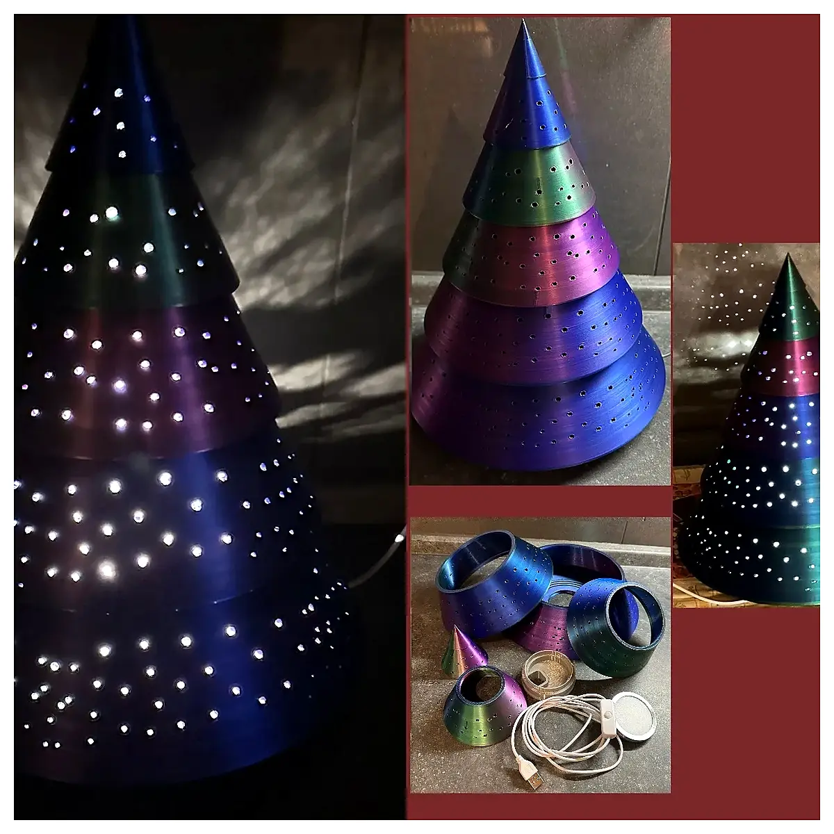 Christmas Tree 31cm Minimalist Festive Decor Christmas Tree Accessories Festive Tree Decorations