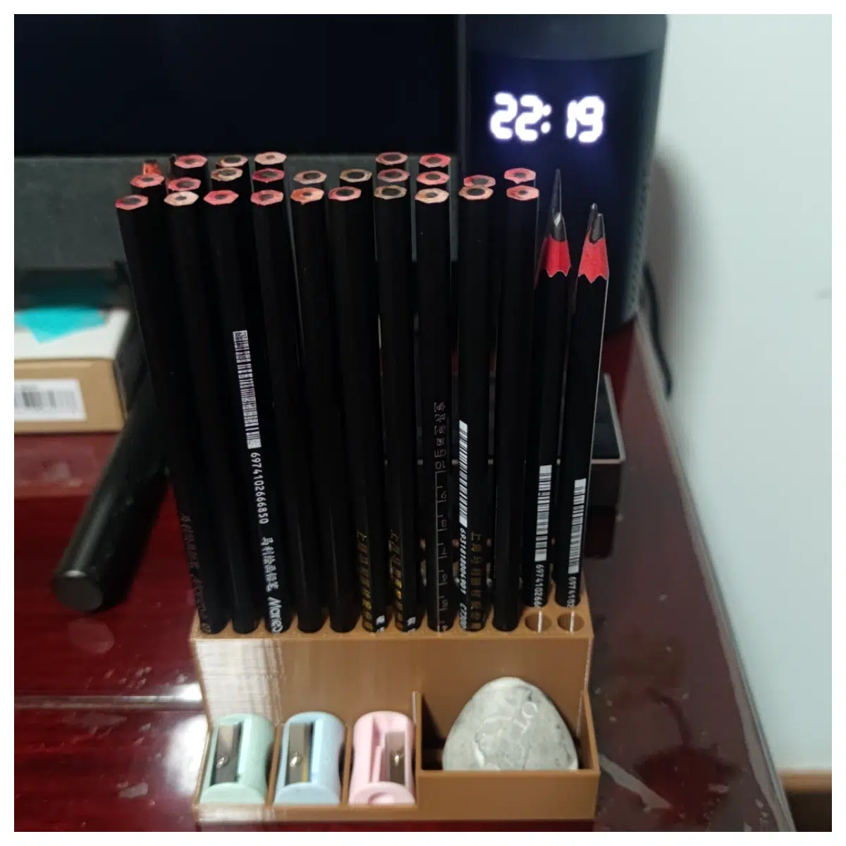 Drawing Pencil Case Organizer Pencil Holder for Artists Art Supplies Storage Creative Desk Organizer Student Art Tools