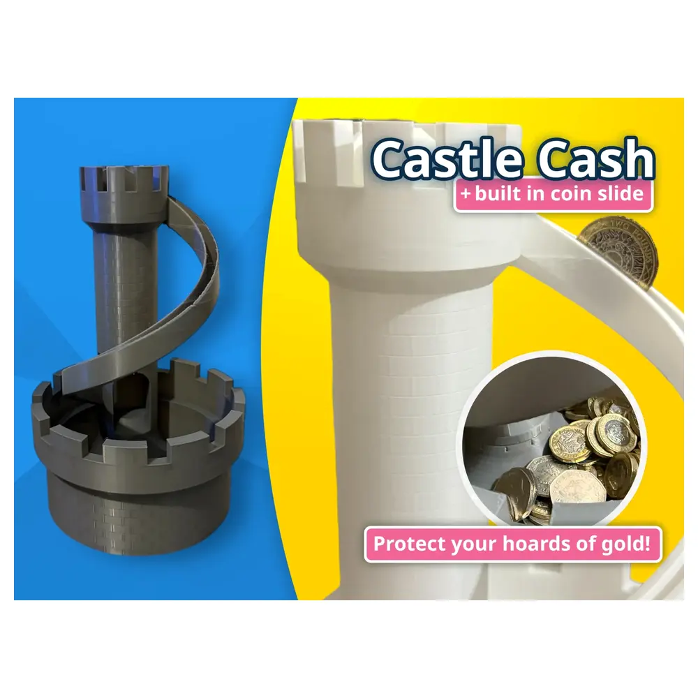 Castle Savings Bank Kids Money Box Toy Savings Castle Child Gift Bank