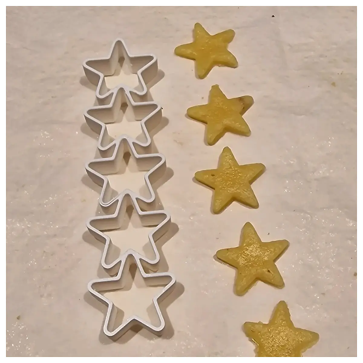 Star Cookie Molds Make Multiple Stars at Once Cookie Molds DIY Baking Molds