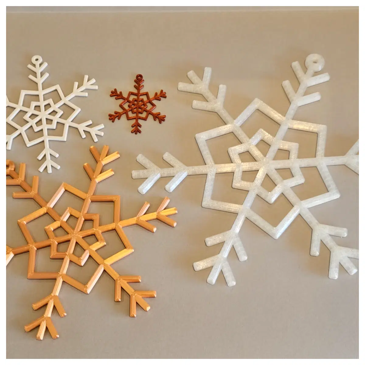 Hanging Snowflake Decoration 4 s Hanging Ornament Indoor Garden Decor Festive Accessories Seasonal Decorations