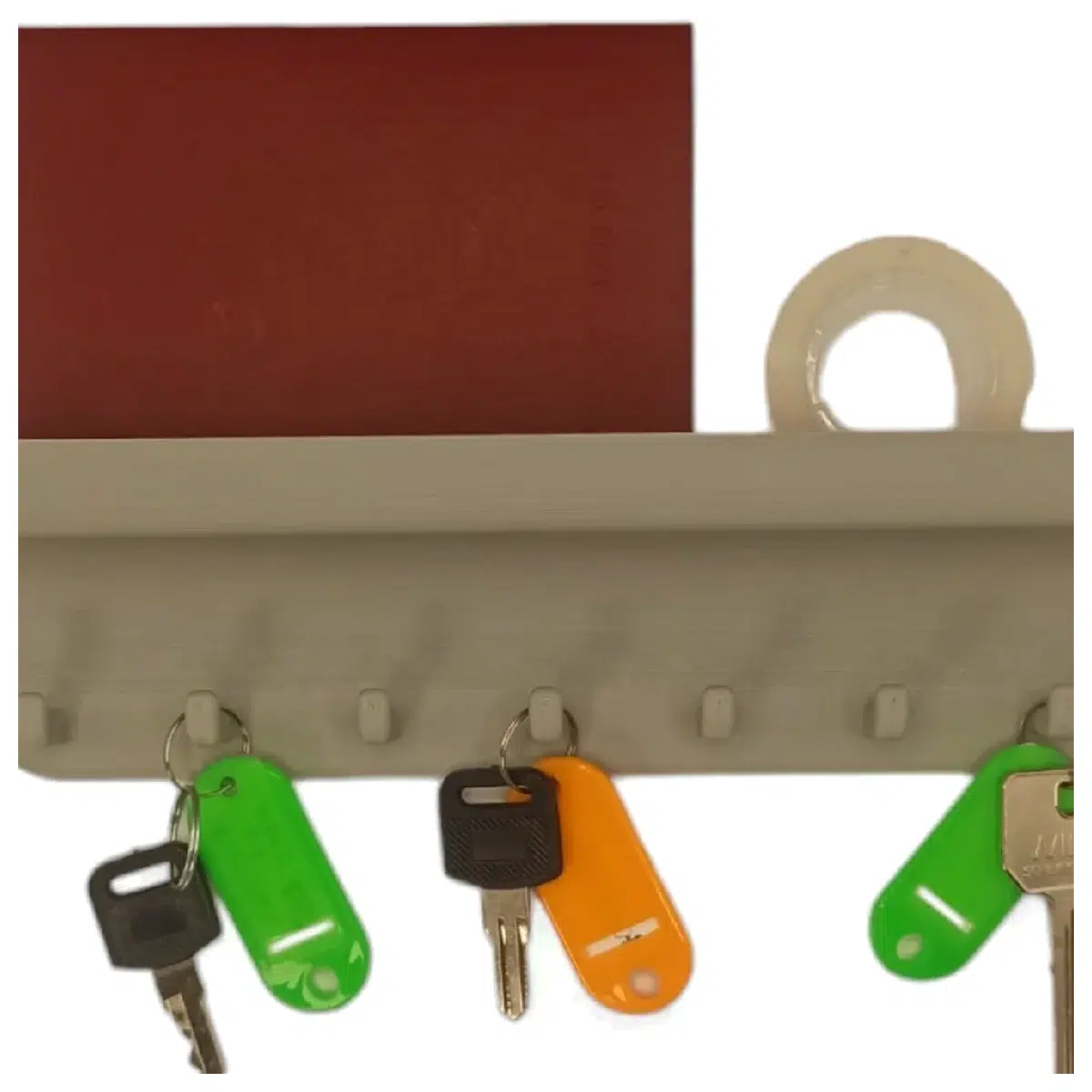 Key Hook Rack Wall Mounted Key Chain Holder Hanging Decor Key Storage Home Accessory