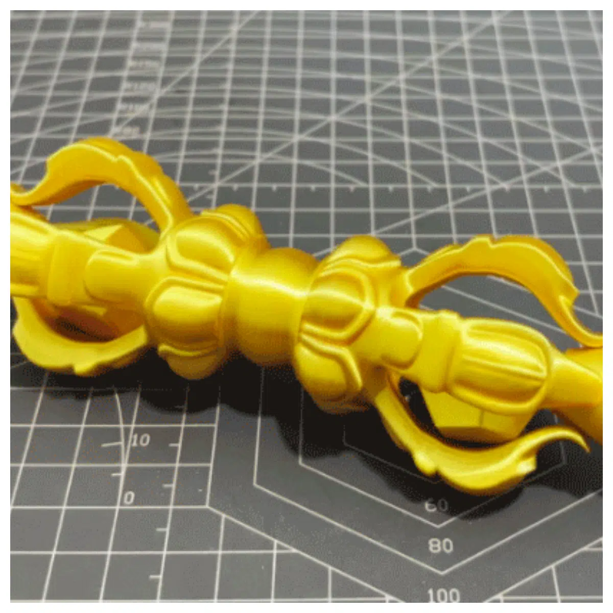 金刚杵旋拧结构 vajra dorje screw mechanism model diy assembly parts decor ornament stand holder toy figurine collectible
