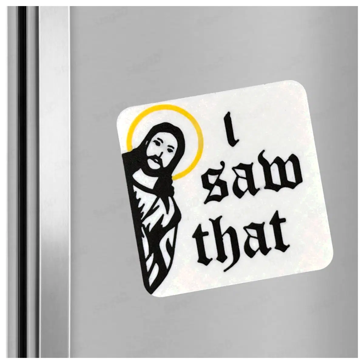 Jesus Fridge Magnet Religious Decor Prayer Charm Faith Art Christmas Gift Memorial Jesus Magnetic Sticker