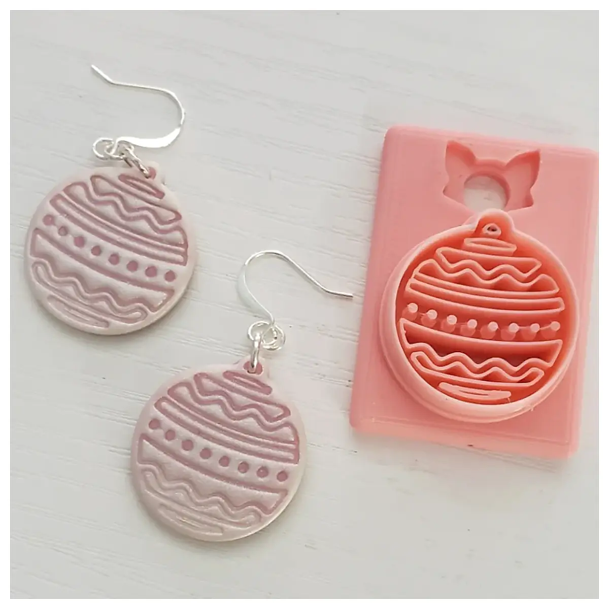 Mini Christmas Decoration Polymer Clay Earring Cutter DIY Earring Making Tool Polymer Clay Cutters Jewelry Making Supplies