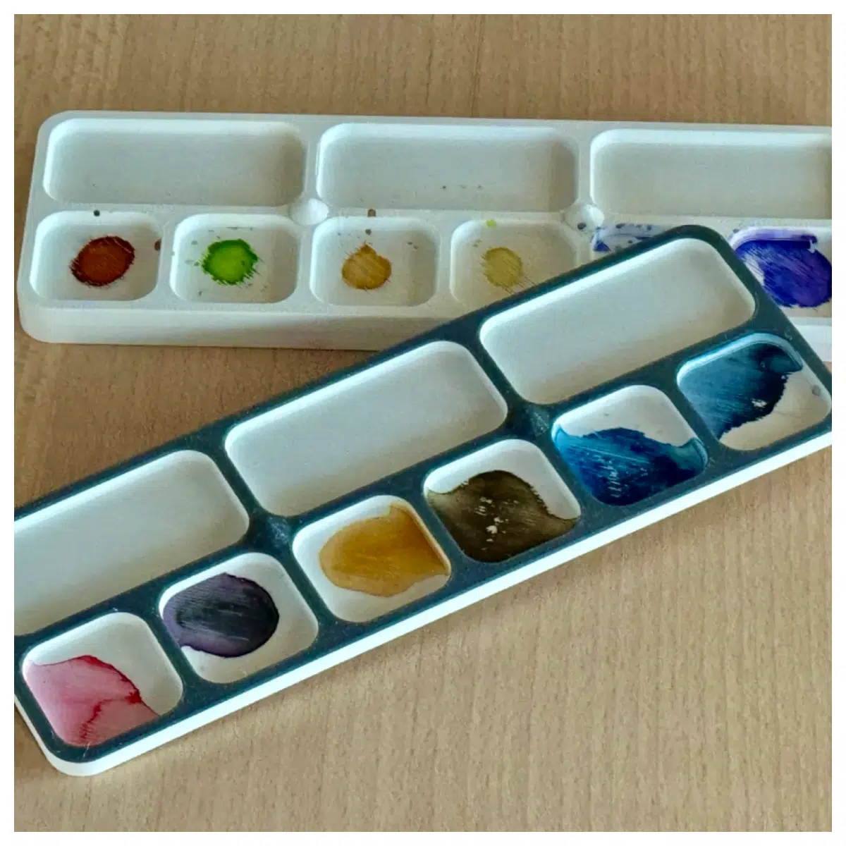 Stackable Mini Palette Makeup Eyeshadow Palette Mixing Palette Remover Palette Blending Palette