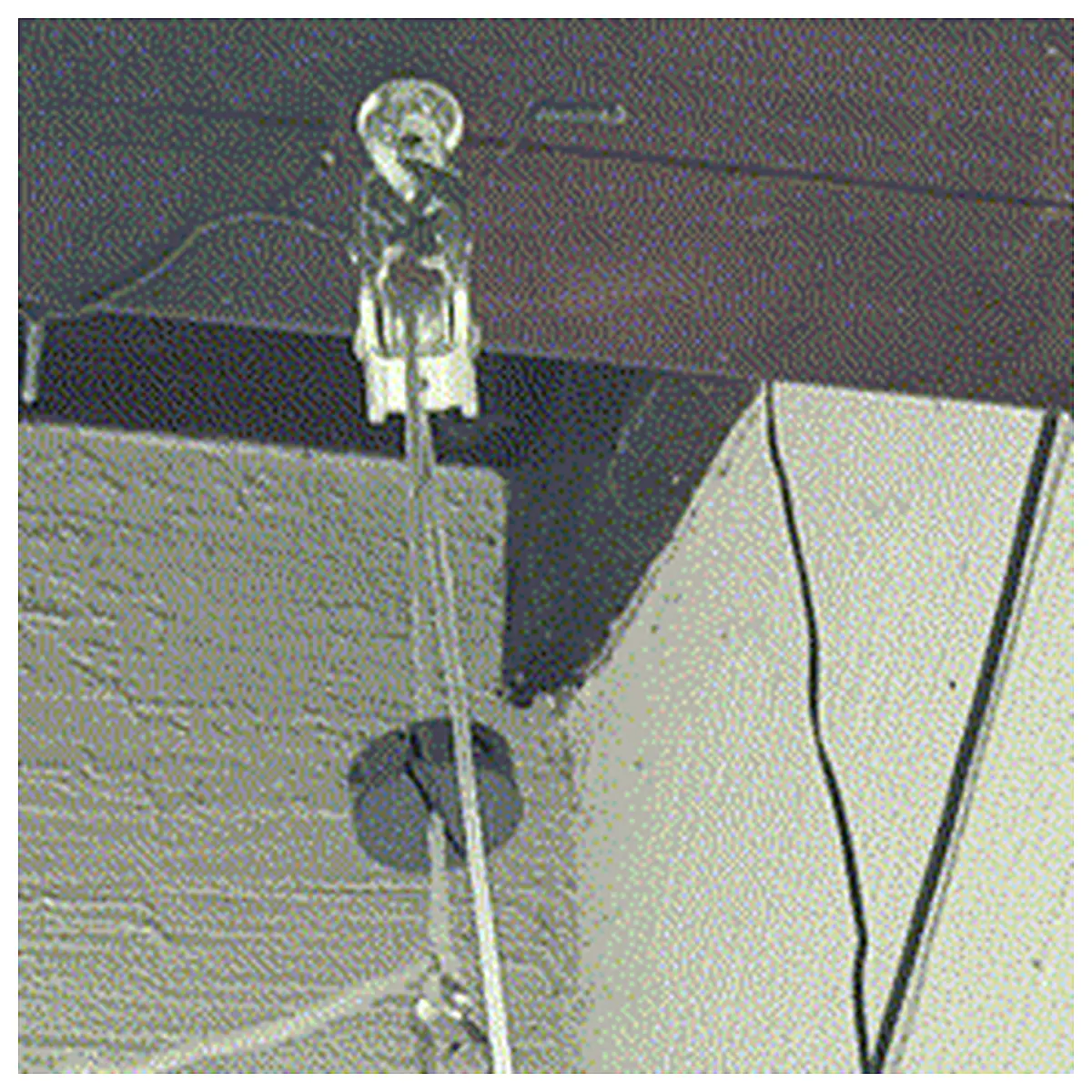 Rope Protector Pulley System Protection Device Repair Parts Accessories Rope Fixing