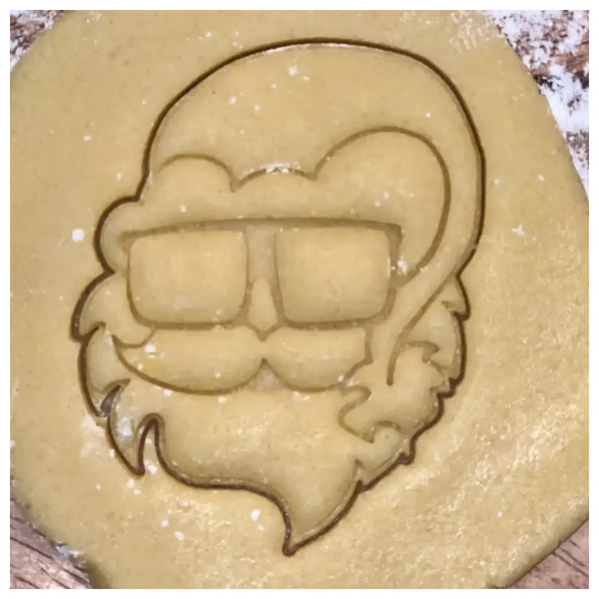 Santa Cookie Festive Christmas Cookie Cutter Fun Shapes Baking Supplies Kids DIY Holiday Decor