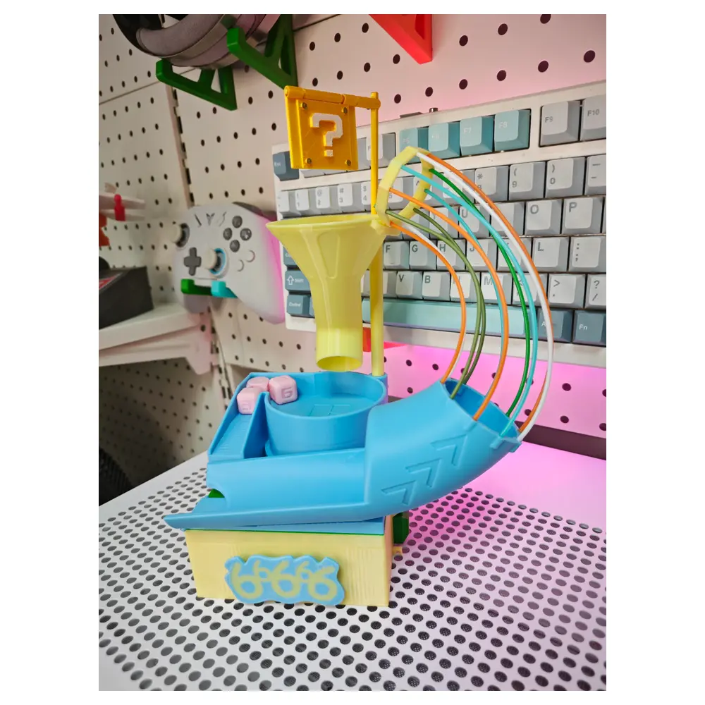 Pneumatic Dice Machine Automatic Dice Throwing Device Dice Game Accessories Dice Toys Dice Parts