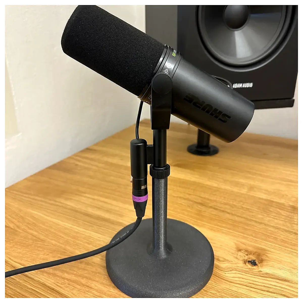 Microphone Stand Podcast Stand Video Call Support Stable Non Slip Desktop Holder Mobile Mic Accessories Recording Gear