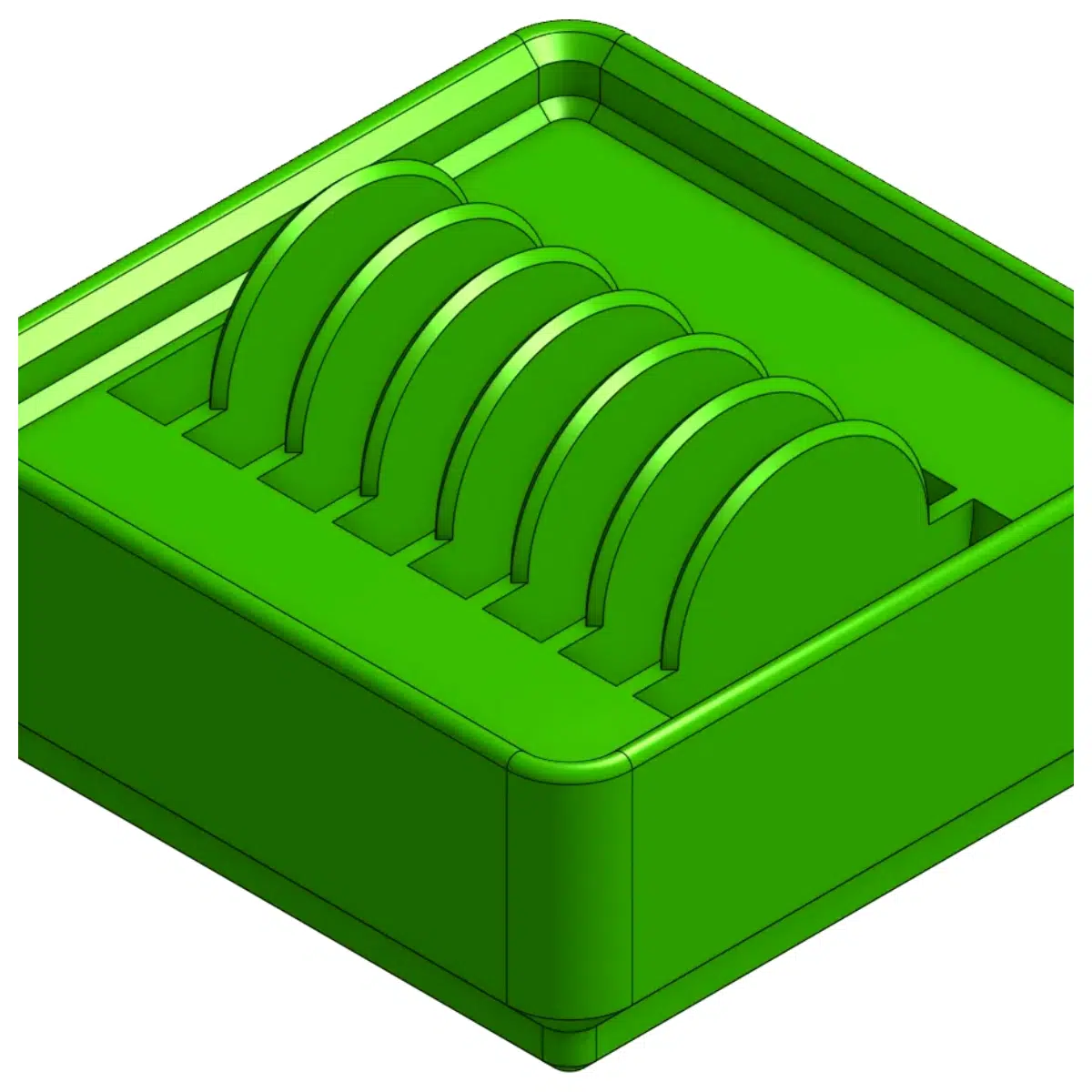 Gridfinity No Glue 2032 Battery Box Organizer Storage Desktop Organizer Parts Accessories