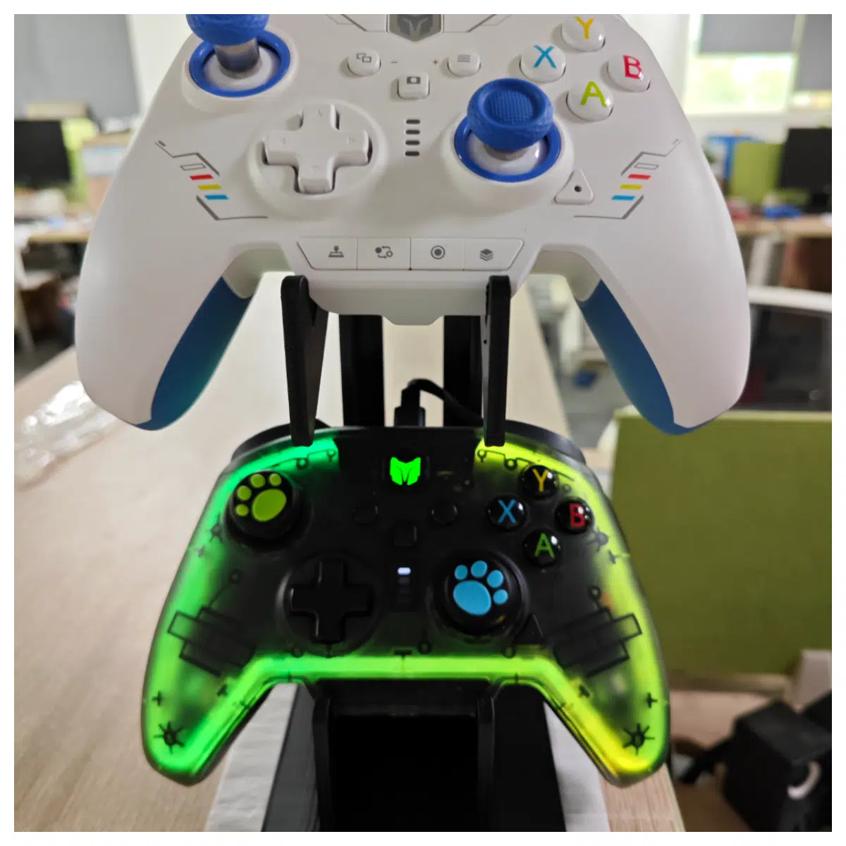Dual Layer Game Controller Stand Controller Holder Mobile Stand PC Stand Gaming Accessories Game Support Extended Grip