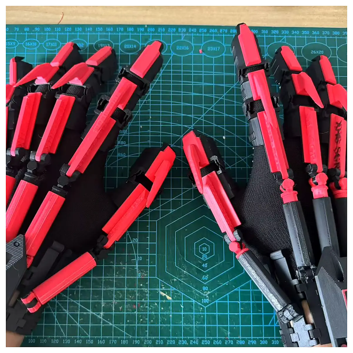 Exoskeleton Hand Armor Installation Simple No Hardware Parts Replacement Repair Accessories Fast Assembly Hand Protection