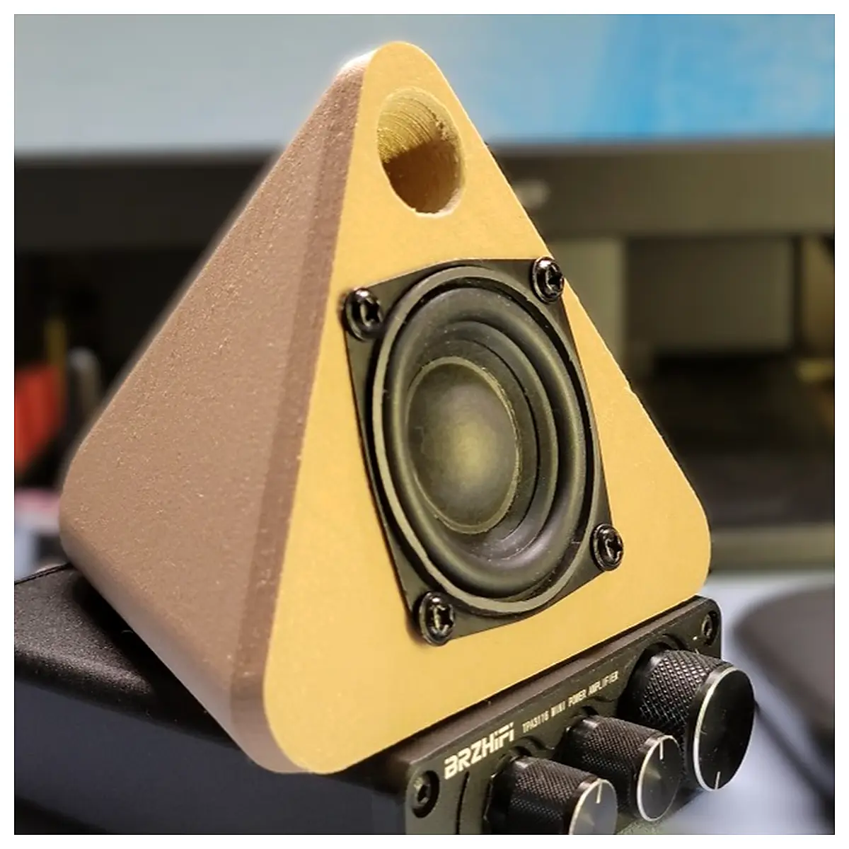 Pyramid Speaker Mini Version Sound Speaker Audio Speaker Quality Sound Player Bluetooth Speaker Box Sound System