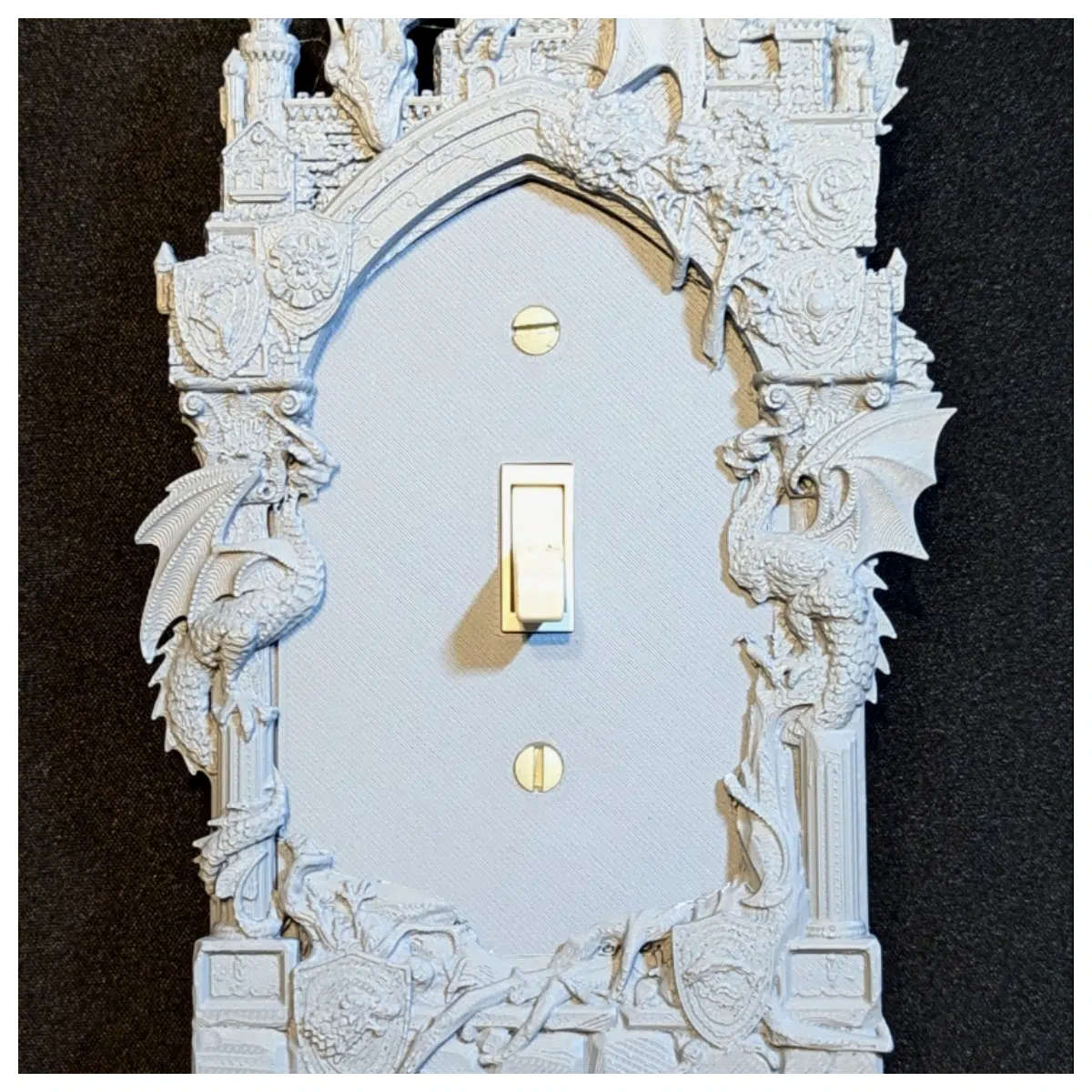 Castle Dragon Theme Printing Plates DIY Game Paperboard Roleplay Toys Children s Crafting Creative Drawing